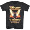 ZZ Top Музыкальная группа Рок-группа Eliminator Тур 1983-84 Взрослая футболка
