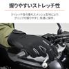 Daytona Motorcycle Gloves, Spring and Summer, Genuine Leather Palm (Goat Leather), Smartphone Compatible, Full