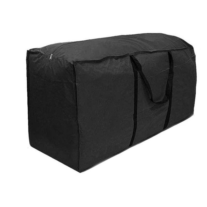 Lightweight Outdoor Cushion Waterproof Cover Large Capacity Waterproof Furniture Pouch