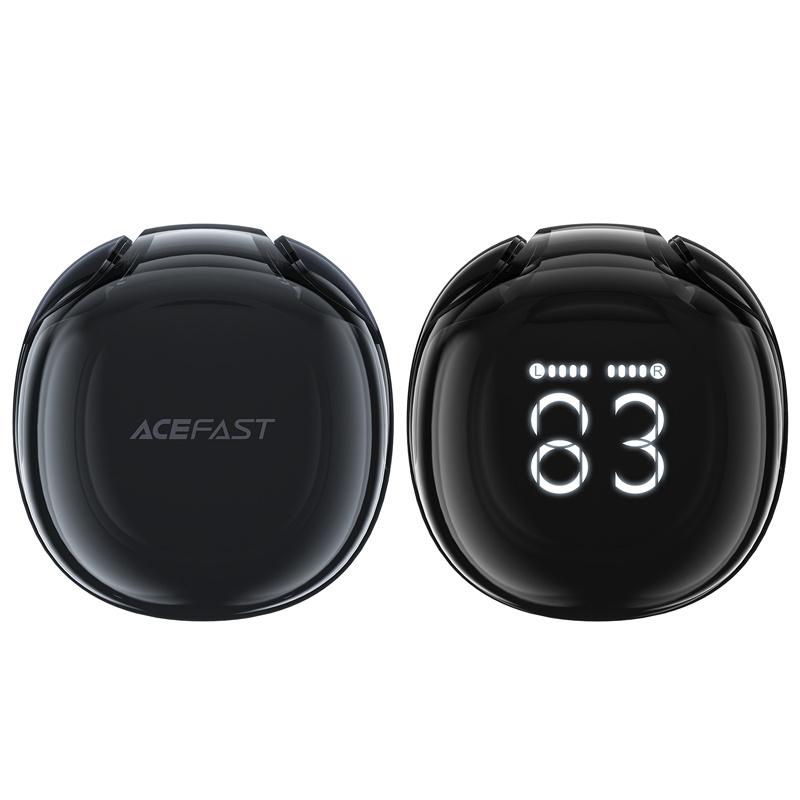 Acefast T9 Wireless Bluetooth Earbuds with Display - Black