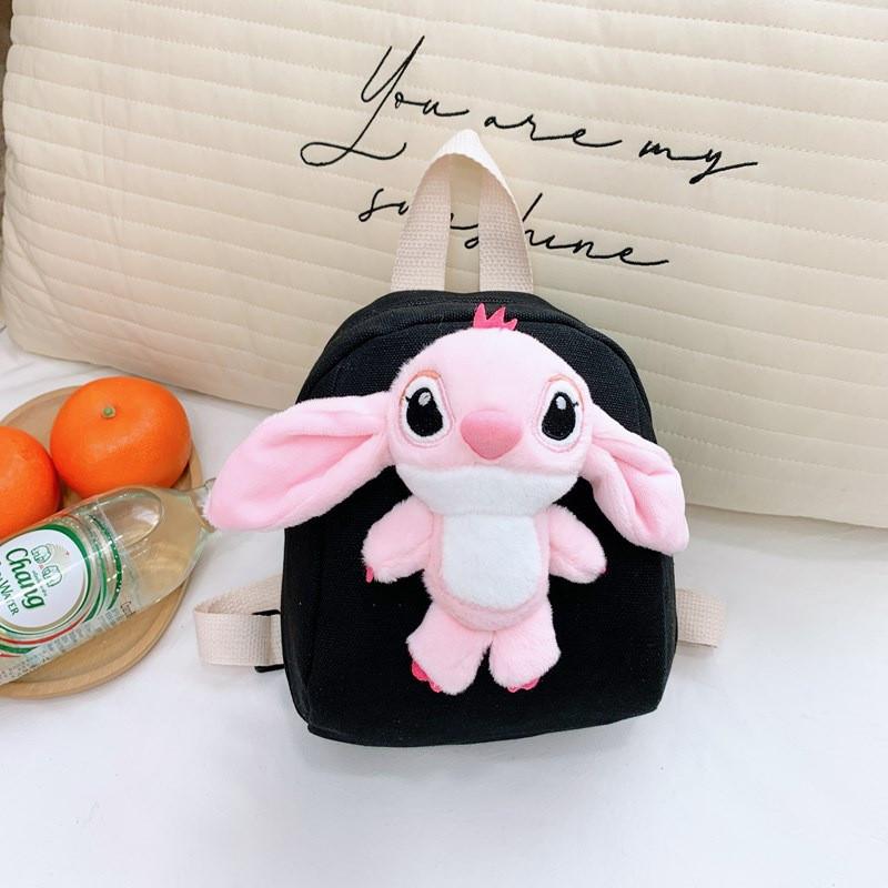 Backpack Cartoon Stitch Doll Schoolbag With Adjustable Shoulder Bags Straps