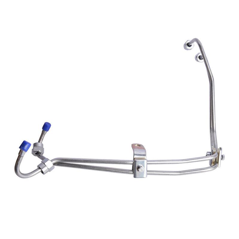Excellent-1Set Fuel Injector Lines With Line Clamps Automotive Supplies For Cummins 3.9L 4BT Engine 12Mm VE Pump Diesel 3960725