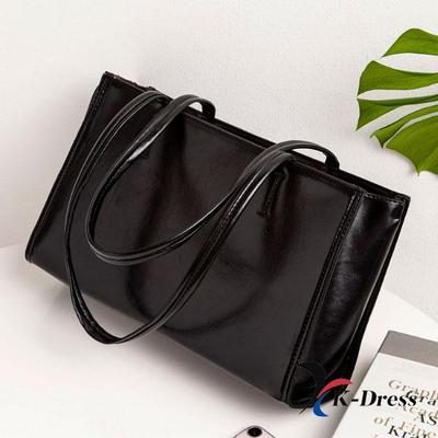 Большая квадратная сумка через плечо с длинной ручкой (3 цвета)