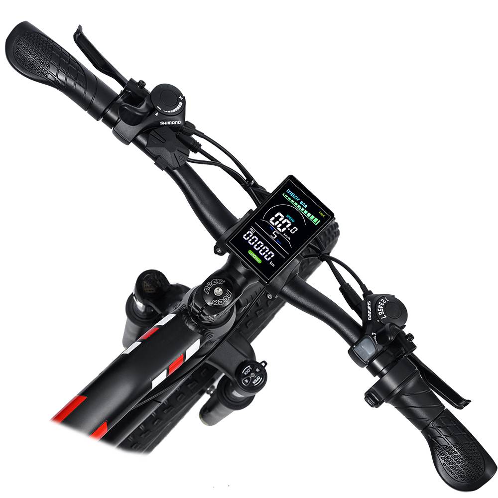 RANDRIDE YX90M 26" Fat Tire E-Bike 1000W 48V13.6Ah, 45km/h Max, 40km Electric / 100km PAS, Hydraulic Brakes