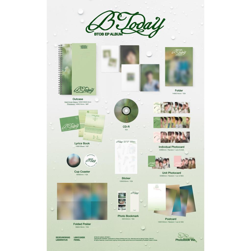 [+2-Й РОЗЫГРЫШ] BTOB - EP АЛЬБОМ [BTODAY] (ФОТОАЛЬБОМ вер.)