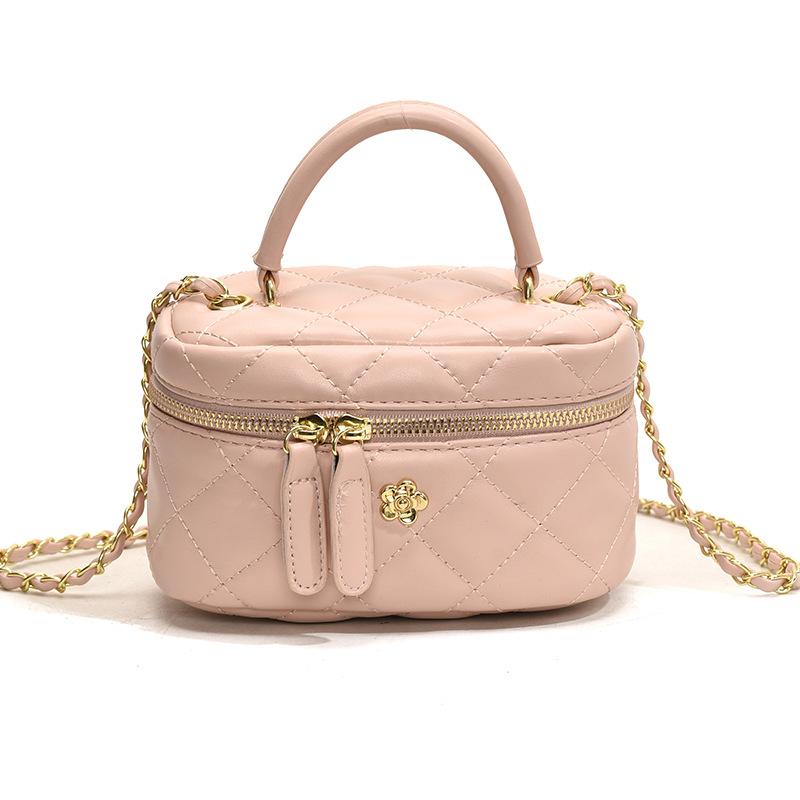 Оптовая горячая распродажа Xiaoxiangfeng ромбовидная легкая роскошная сумка-бокс для ручной носки, универсальная, высококлассный нишевый дизайн, сумка-мессенджер, женская