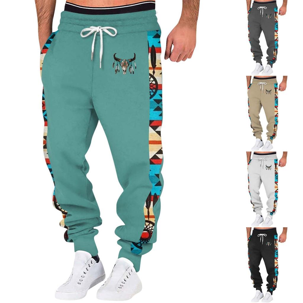 Весенние спортивные брюки для фитнеса мужские свободные повседневные спортивные штаны из хлопка