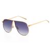 Metal-framed, large, retro-style sunglasses for women, perfect for street style photography