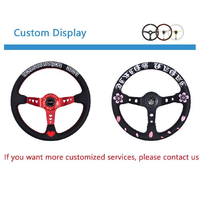 Italy Style 14 inch 60th Anniversary Steering Wheel MOD. 07 ANNIVERSARIO Sports Steering Wheel For Drift Simulation Game