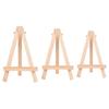 20 Pieces Triangles Easel Wood Easels Small Easel for Pictures Table Easel for Display of Painting Drawing Picture Frame