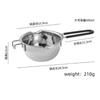 Stainless Steel Candle Wax Melting Boiler Pot with Heat Resistant Handle for Melting Chocolate Candy and Candle Making Supplies