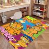 Garfield Print Rug, Washable Floor Carpet, For Entryway Dorm Laundry Room Office Study, Home Decor Birthday Christmas Gift
