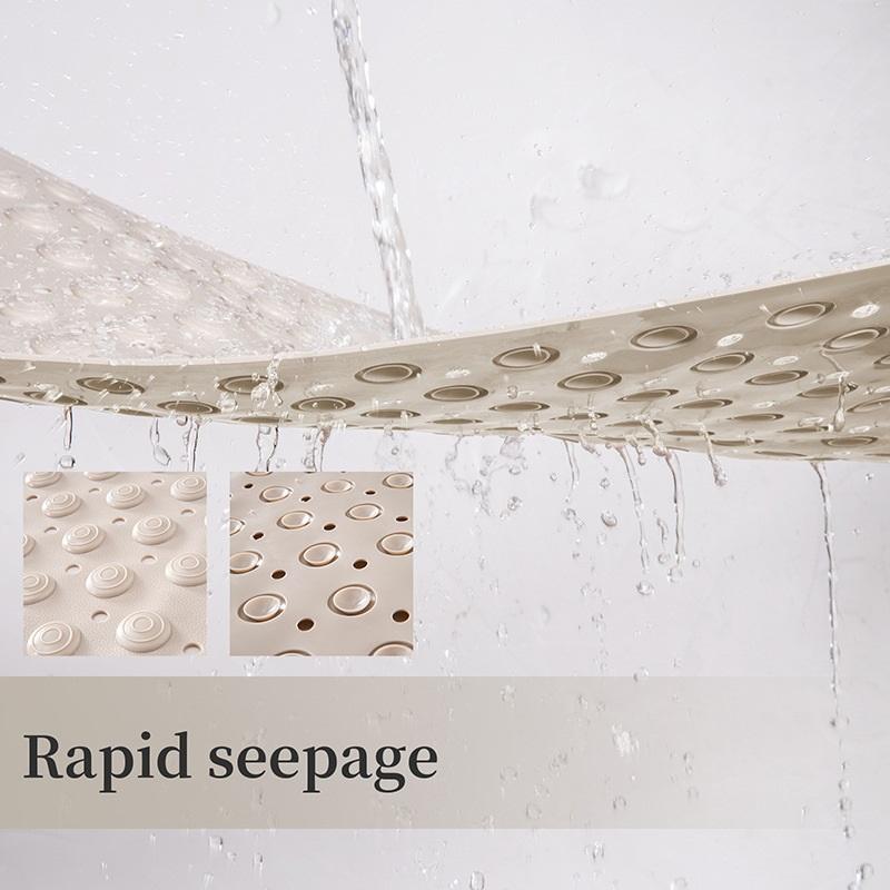 Коврик для ванной комнаты с противоскользящим покрытием, водонепроницаемый, для безопасности детей, для душа, нескользящий коврик для ванной, коврик для туалета