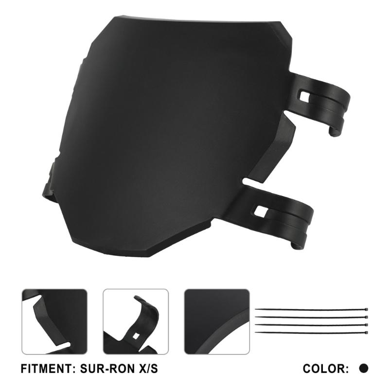 Рамка для номерного знака PP Construction License Frame для Surron X/S Быстрая установка Прочная конструкция Модифицированный аксессуар для мотоцикла