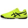 Asics DS LIGHT CLUB TF 1103A112 Soccer Unisex Size 750 Size 3E Shoes, Adult, (Safety Yellow/Black), 25.0 Cm,