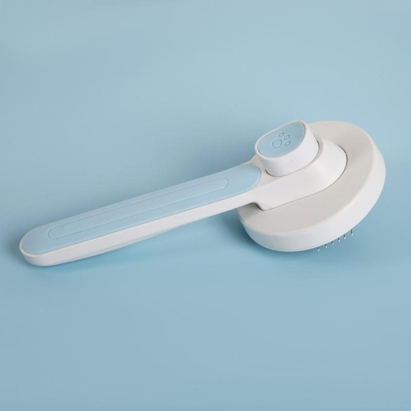 Pet Cat Brush Dogs Comb Self Cleaning Massage Brush for Dogs Hair Removes Tangles Pet Hair Massages Comb Accessories