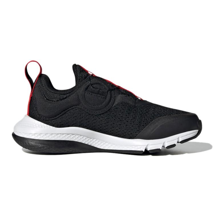 adidas Activefle Boa K Спортивные износостойкие низкие детские беговые кроссовки Черные Детские FZ5055