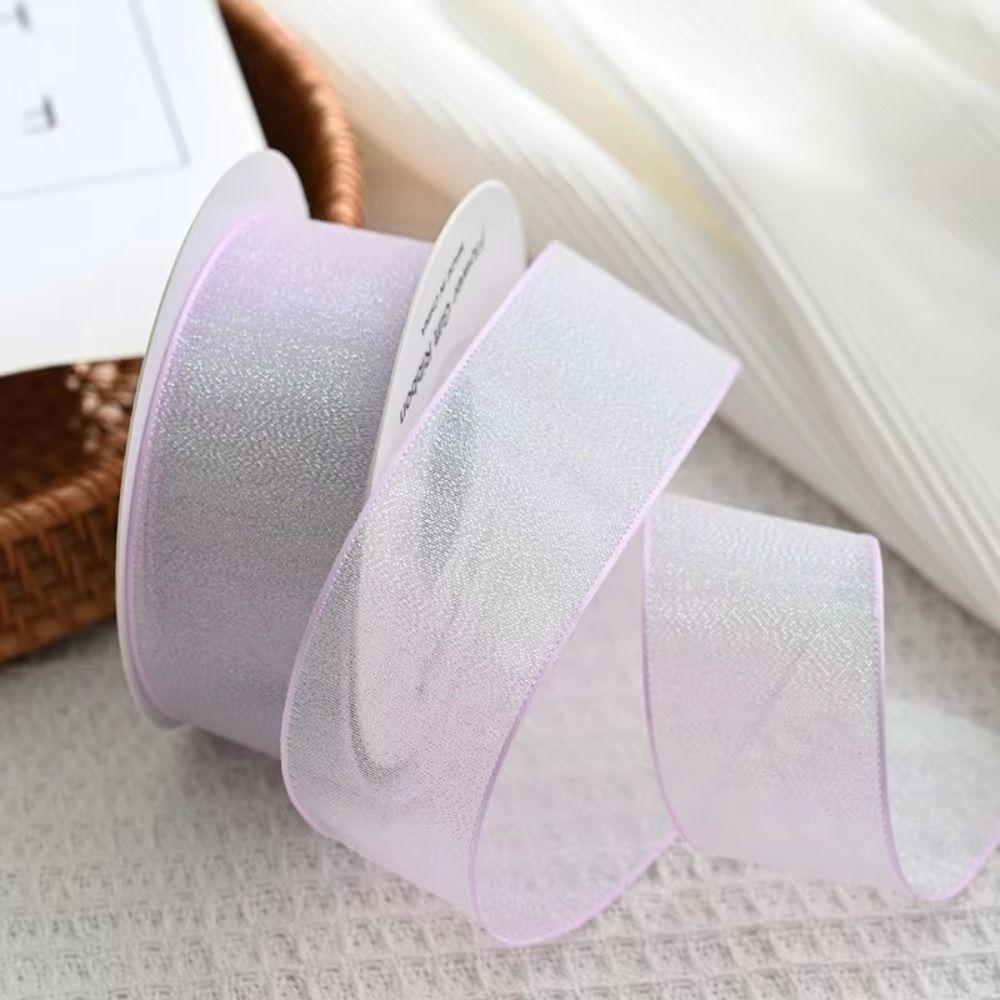 Crafts Bow 4cm Shiny Silk Ribbons 40mm 10 Yards Silk Satin Ribbons  for Decorating Weddings