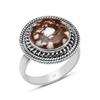 14 * 14 Mm Round Shape Wild Horse Jasper 925 Sterling Silver Ring For Women & Girls Size 5 To 12