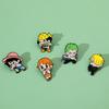 Милая Творческая Личность ONE PIECE Металлическая Значок One Piece Сплав Масляная Капля Брошь Булавка Аксессуары Украшение
