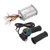 24V 1000W Bicycle Brushed Motor Controller with Twist Throttle Handle Keys Electric Bicycle Conversion Kit