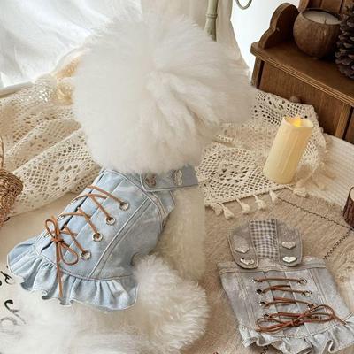 Платье для питомца в стиле принцессы для маленьких собак и кошек - Весна/Лето