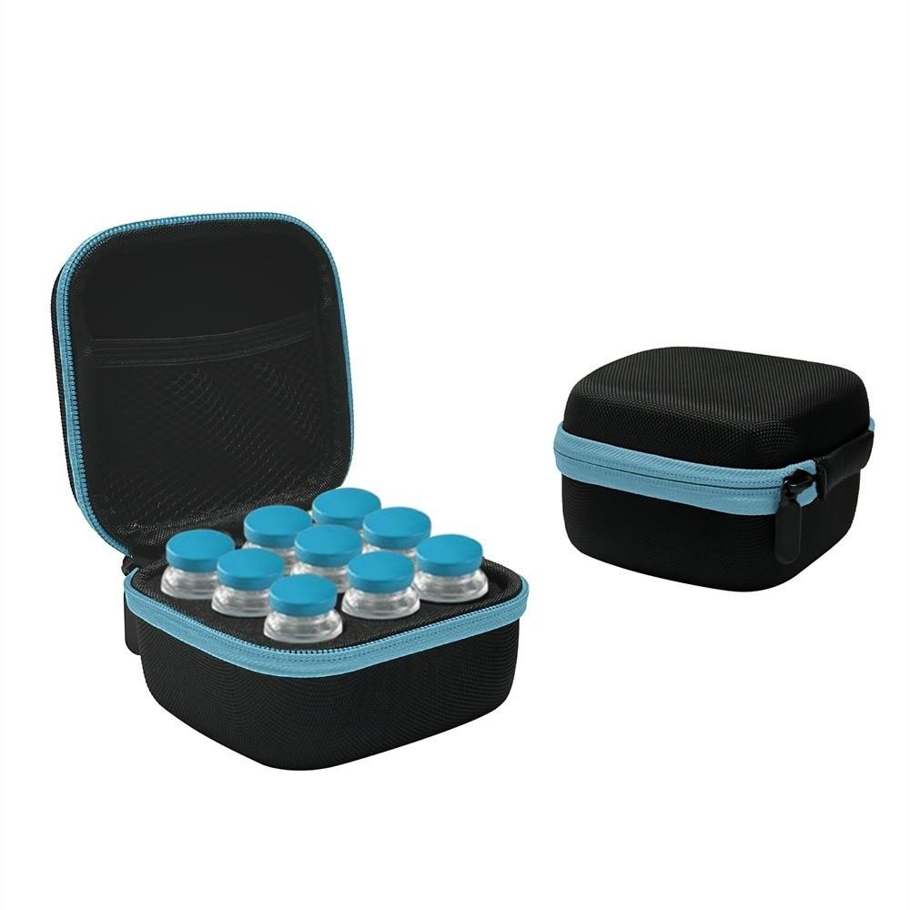 Wear-resistant EVA Insulin Organizer 10ML 9 Vials Storage Case Insulin Vial Protector Travel Use