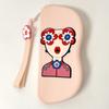 Simple Multifunctional Silicone Eyeglasses Case Dustproof Waterproof Small Items Bag Cartoon Coin Purse Sunglasses Pouch Female
