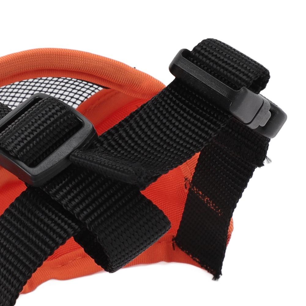 Breathable Dog Mouth Guard Adjustable Short Snout Dog Muzzle Snug Fit Flat Face Muzzle Lick Stop
