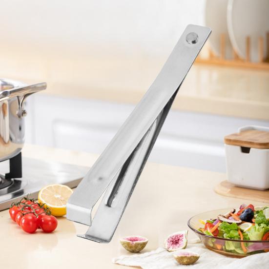 2 шт., набор пинцетов для рыбных костей, пинцет из нержавеющей стали для удаления чеснока, инструмент, антикоррозийные зажимы для очистки чеснока, кухонные гаджеты