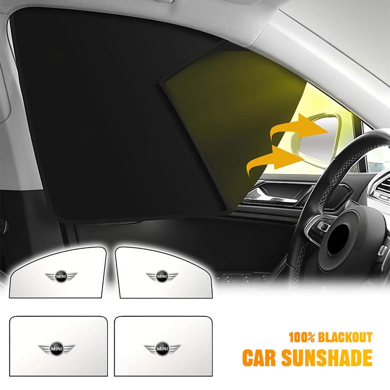 AAAQQ1 Full Car Sunshade Curtain Auto UV Protect Curtain Films For BMW Mini Cooper R50 R53 R55 R56 R60 R61 F54 F55 F56 F60 Clubman