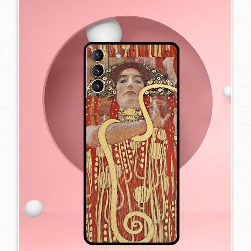 Чехол с изображением картины Густава Климта для Samsung Galaxy S24 S23 Ultra S22 S20 FE S21 FE Note 10 20 S8 S9 S10 Plus