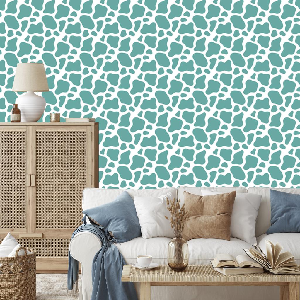 Cow Patches Wallpaper, Sea Background for Living Room and Bedroom 50x1000