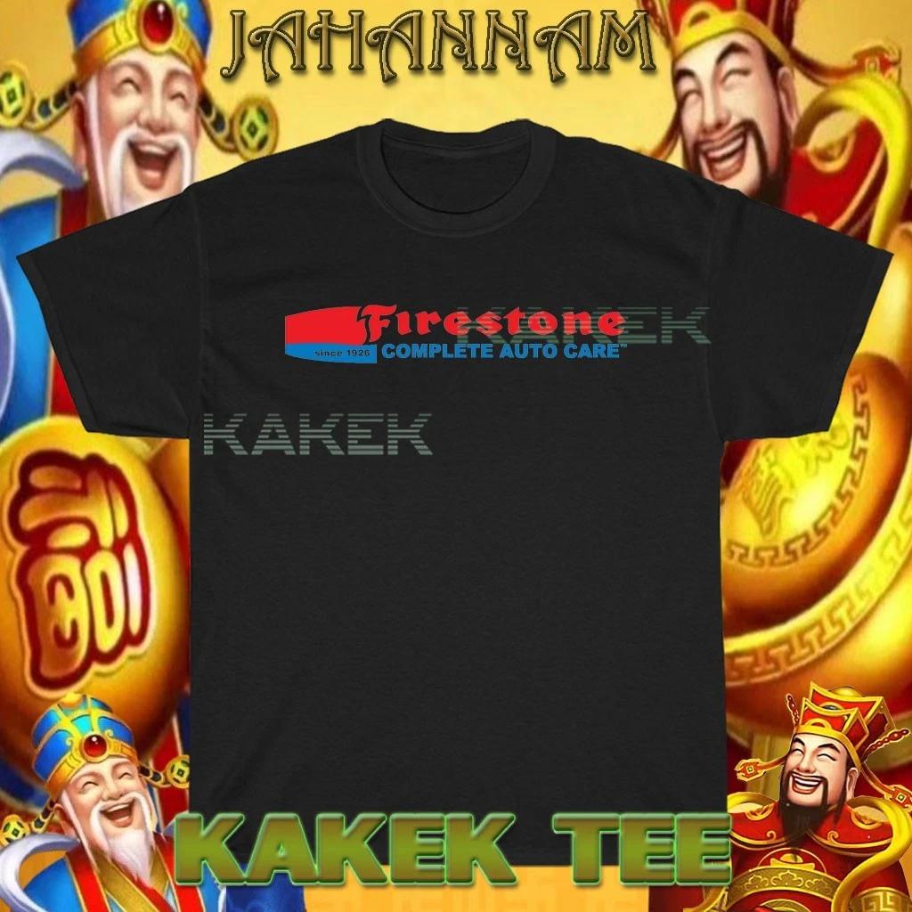 Новая футболка FIRESTONE Complite Auto Care Логотип Американская футболка Смешная Размеры от S до 5XL
