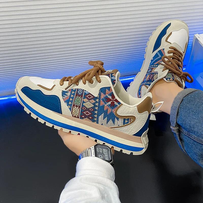 Мужская обувь Кроссовки Мужские теннисные туфли Роскошные мужские повседневные кроссовки для бега Дышащие модные мокасины Кроссовки для мужчин