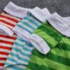 Pet Clothing, Cotton Classic Striped Shirt Polo Shirt, Summer Clothes, Lapel T-shirt