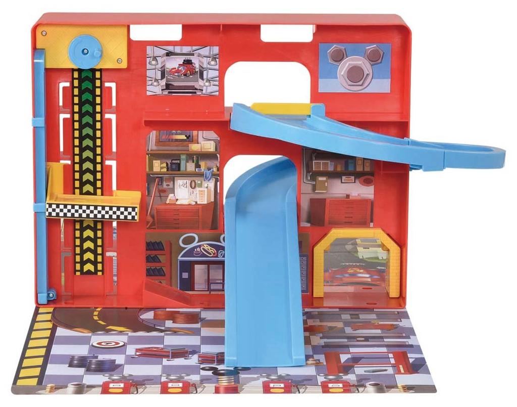 Tomica Disney Микки Маус и дорожные гонщики Панорамный чехол