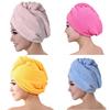 Microfibre After Shower Hair Drying Wrap Womens Girls Lady's Towel Quick Dry Hair Hat Cap Turban Head Wrap Bathing Accessories