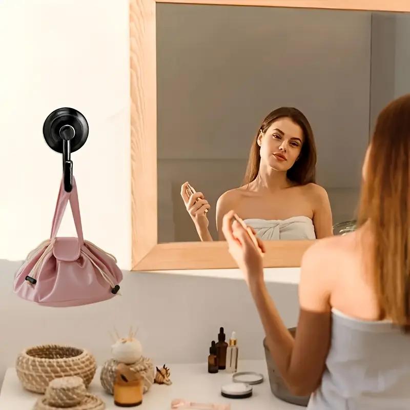 1 шт. Водонепроницаемое ведро на шнурке, большой вместимости, косметичка, модная сумка для макияжа, портативный органайзер, высокого класса, 30x17 см