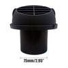 75mm Air Outlet Vent Plastic Net Cover Cap Of Exhaust Pipe For Car Air Diesel Pa