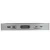 Для автомобиля 3/Y Центральная консоль Перчаточный ящик USB-концентратор Порты Передача данных Адаптер Док-станция Расширение 27 Вт Быстрая зарядка