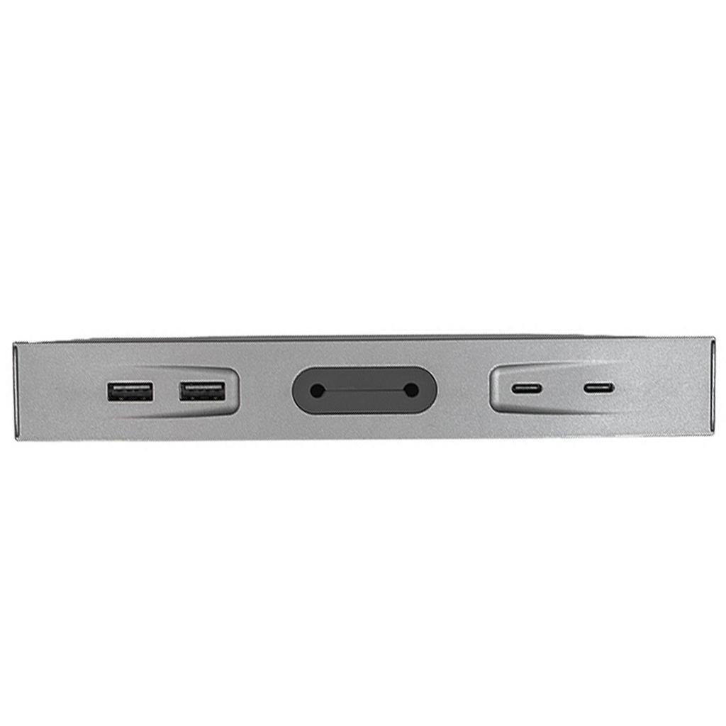 Для автомобиля 3/Y Центральная консоль Перчаточный ящик USB-концентратор Порты Передача данных Адаптер Док-станция Расширение 27 Вт Быстрая зарядка