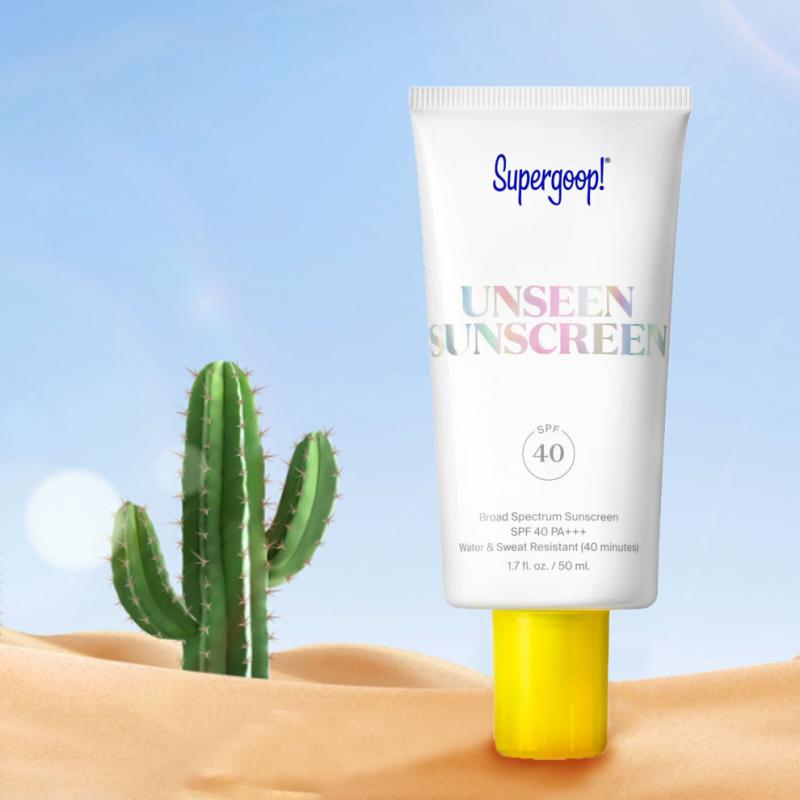 Supergoop ! Unseen Sunscreen - SPF 40 - 1.7 fl oz - Écran solaire à large spectre pour le visage