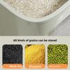 Grains Rice Tank Rice Dispenser Flour Bucket Rice Sealed Jar Kitchen Rice Storage Box  Oatmeal