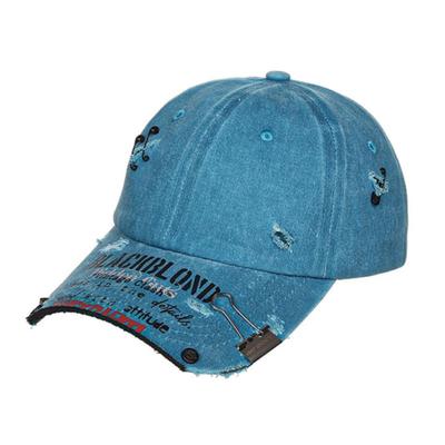 BLACKBLOND BBD Ripped Custom Vintage Clash Пигментированная кепка (Ocean Blue)