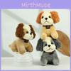 Cozy Plush Dog Keychain Cute Soft Toy For Bag Accessories In Various Shades