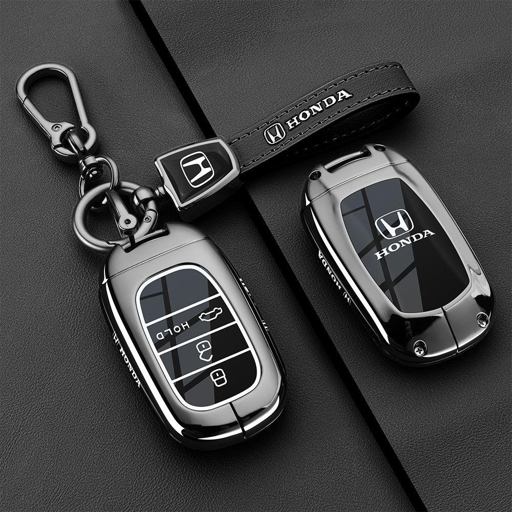 Suitable for Honda CRV keycase, 11th generation Civic, 10th generation Accord, Haoying style XRV, Binzhi car metal buckle shell KU9