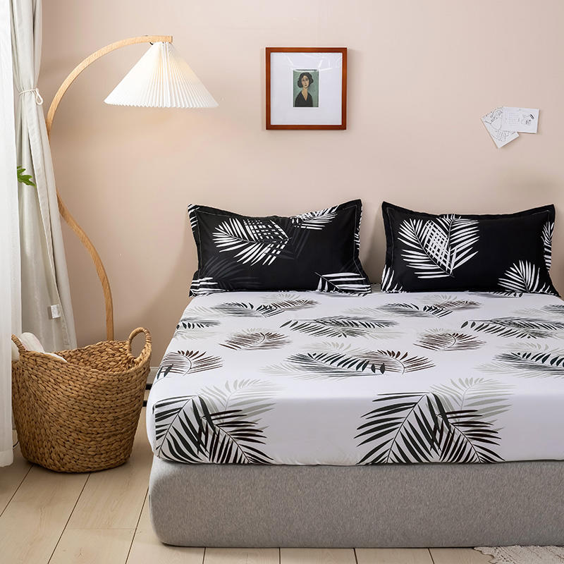 1 шт. простыня одинарная/двухместная/королевская/королевская простыня на резинке двойной наматрасник с резинкой(нет наволочки)