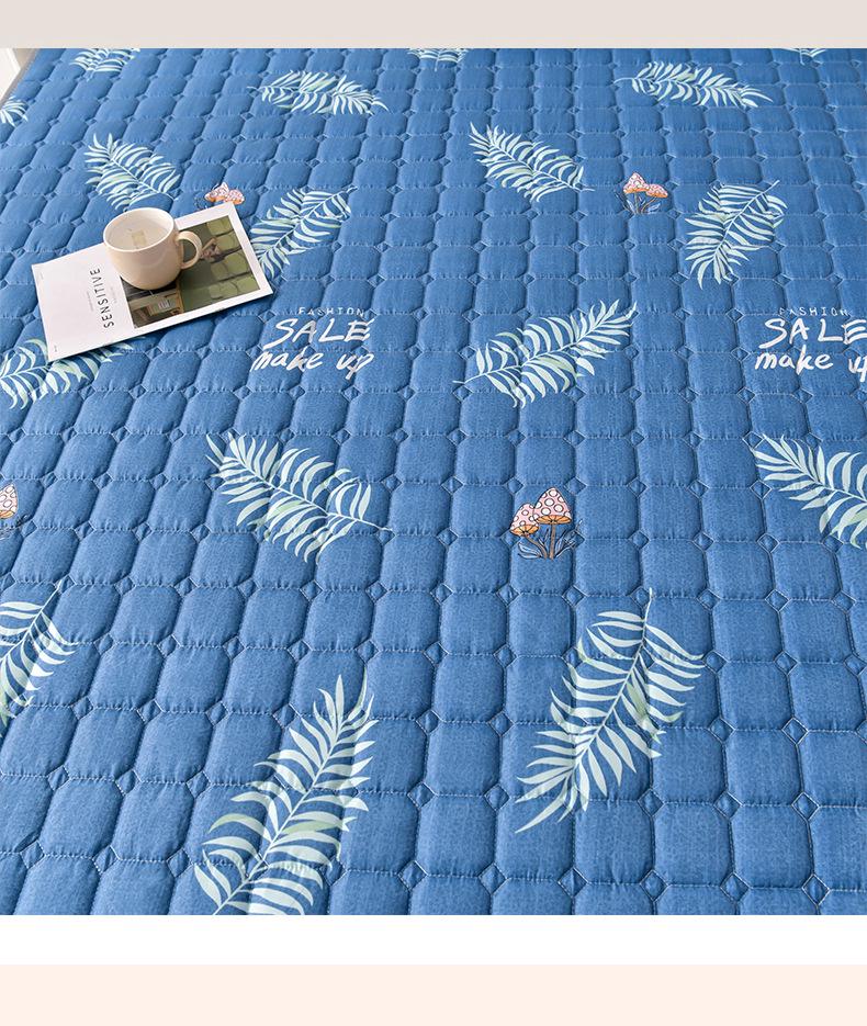 Двухсезонный наматрасник с ротанговой основой – Охлаждающий, для летнего/зимнего использования, для односпальных/двуспальных кроватей, идеально подходит для общежитий