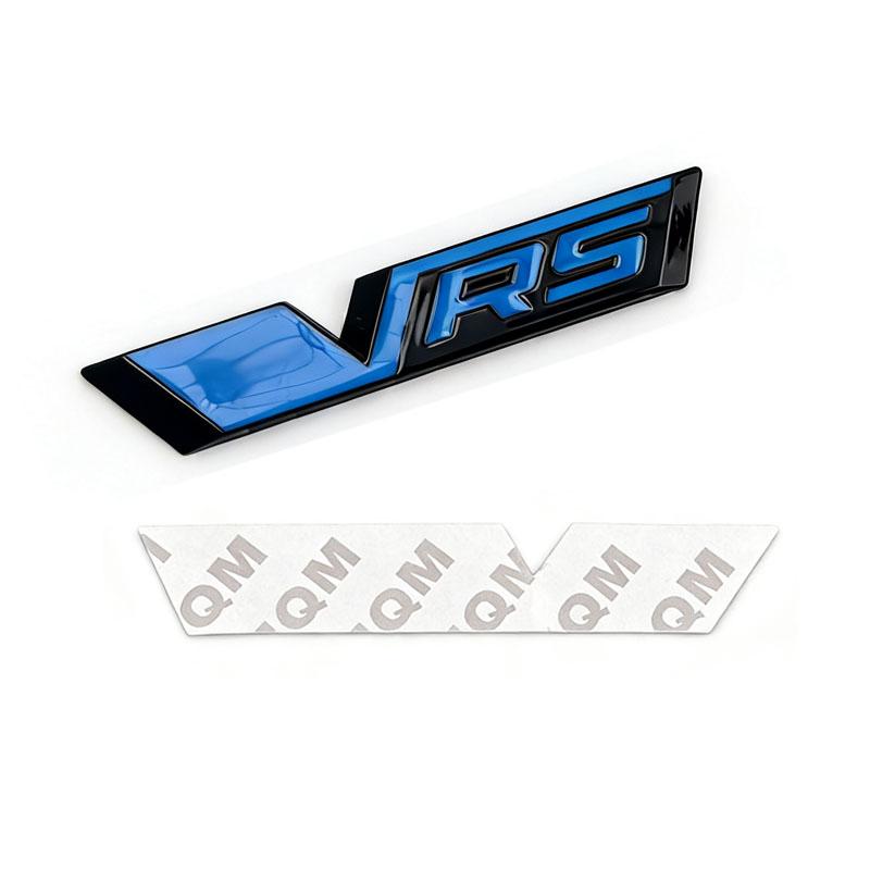 CXUX8 Car 3D Metal Logo Grill Trunk Emblem Badge Sticker Decals For Skoda VRS Octavia 1 2 3 5 Fabia Rapid Superb Kodiaq KAROQ 4x4 YETI